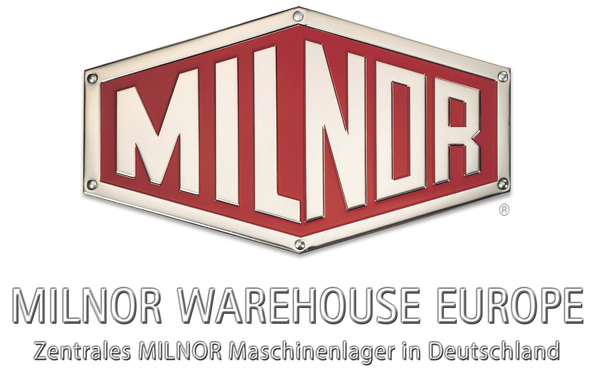Milnor machine warehouse Europe near Hamburg
