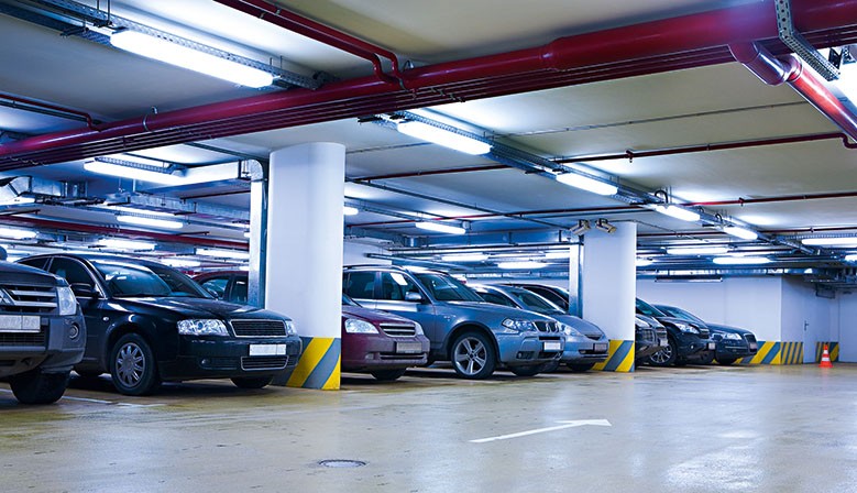 LED tubes for underground car parks