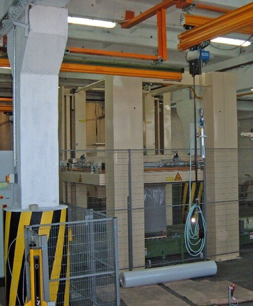 Schrumpfrahmen Papierindustrie DSM 800-4