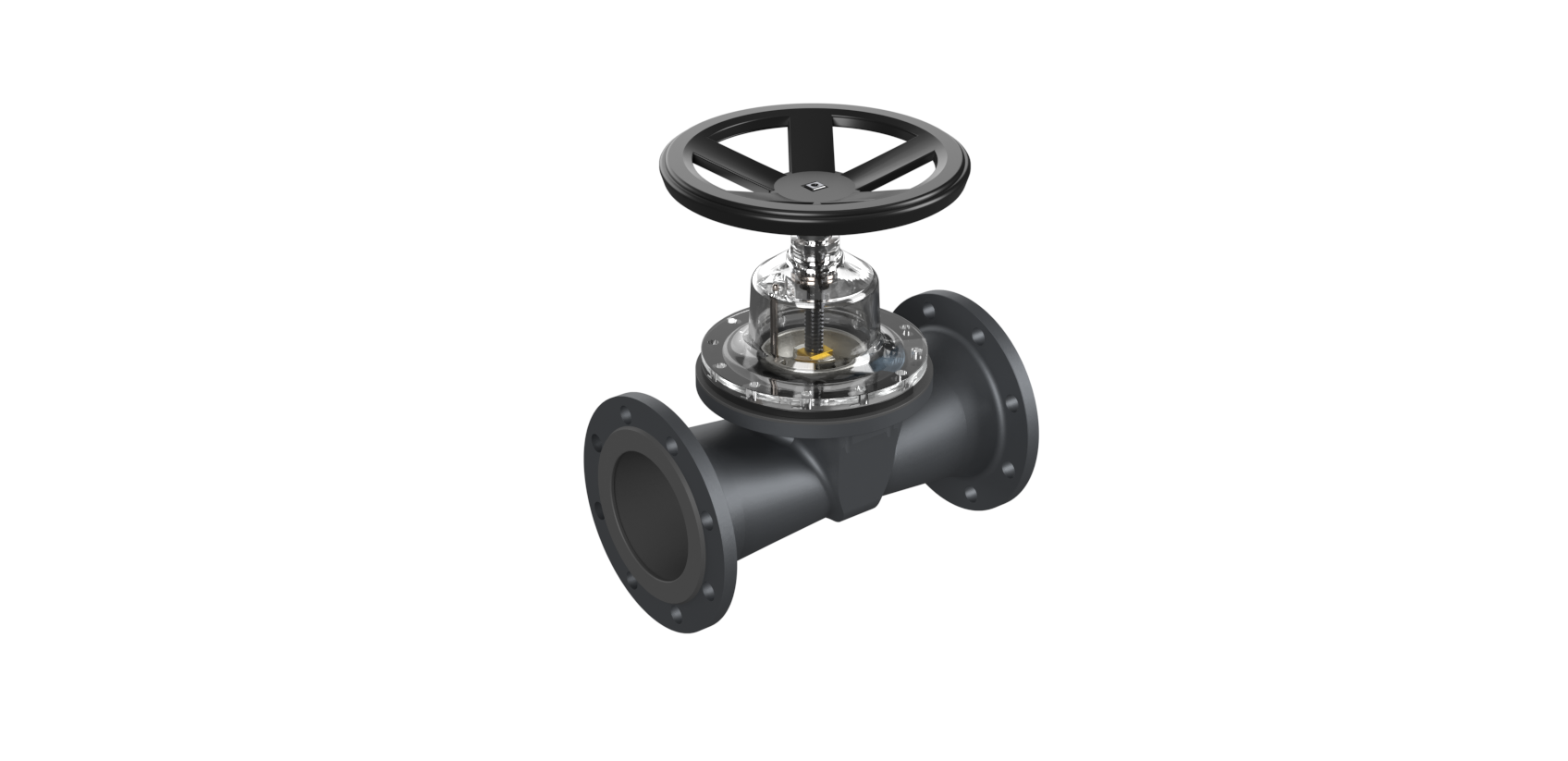 Diaphragm gate valve S+S A19a, DN 150