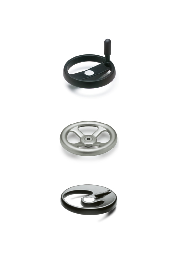 Handräder mit Speichen