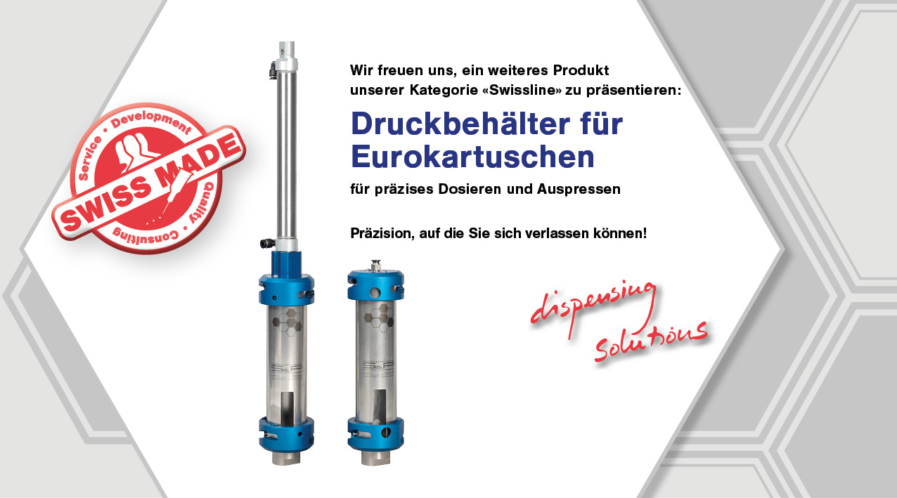 Druckbehälter für Materialversorgung