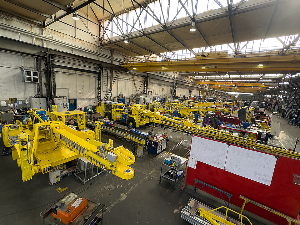 Montage im Werk Salzgitter