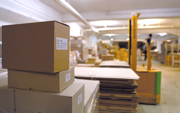 Konfektionierung und Logistik
