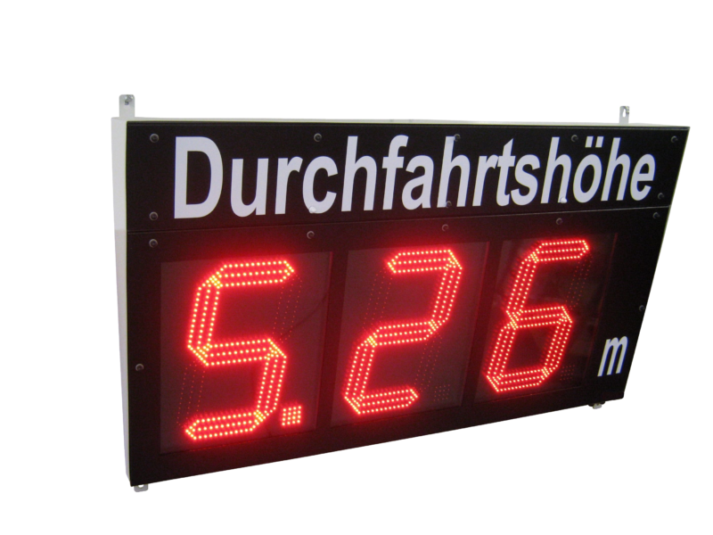 Outdoor-Text- und Ziffernanzeige