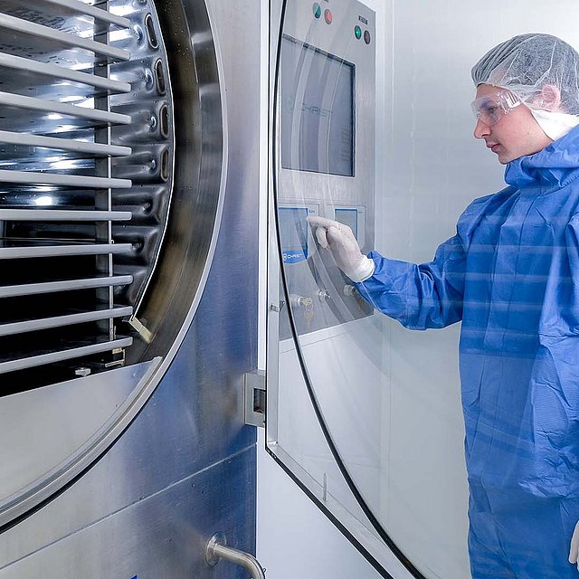 Non-Sterile Concept für Bulk-Trocknung