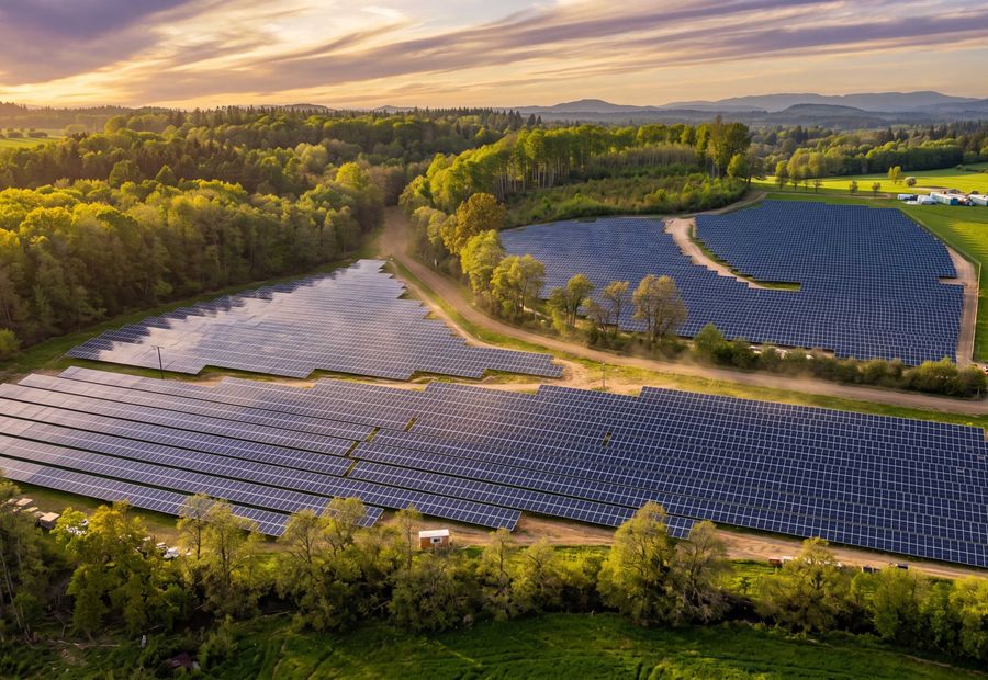 Solarpark Hof Westert (7,75 MWp, 12.588 Module)