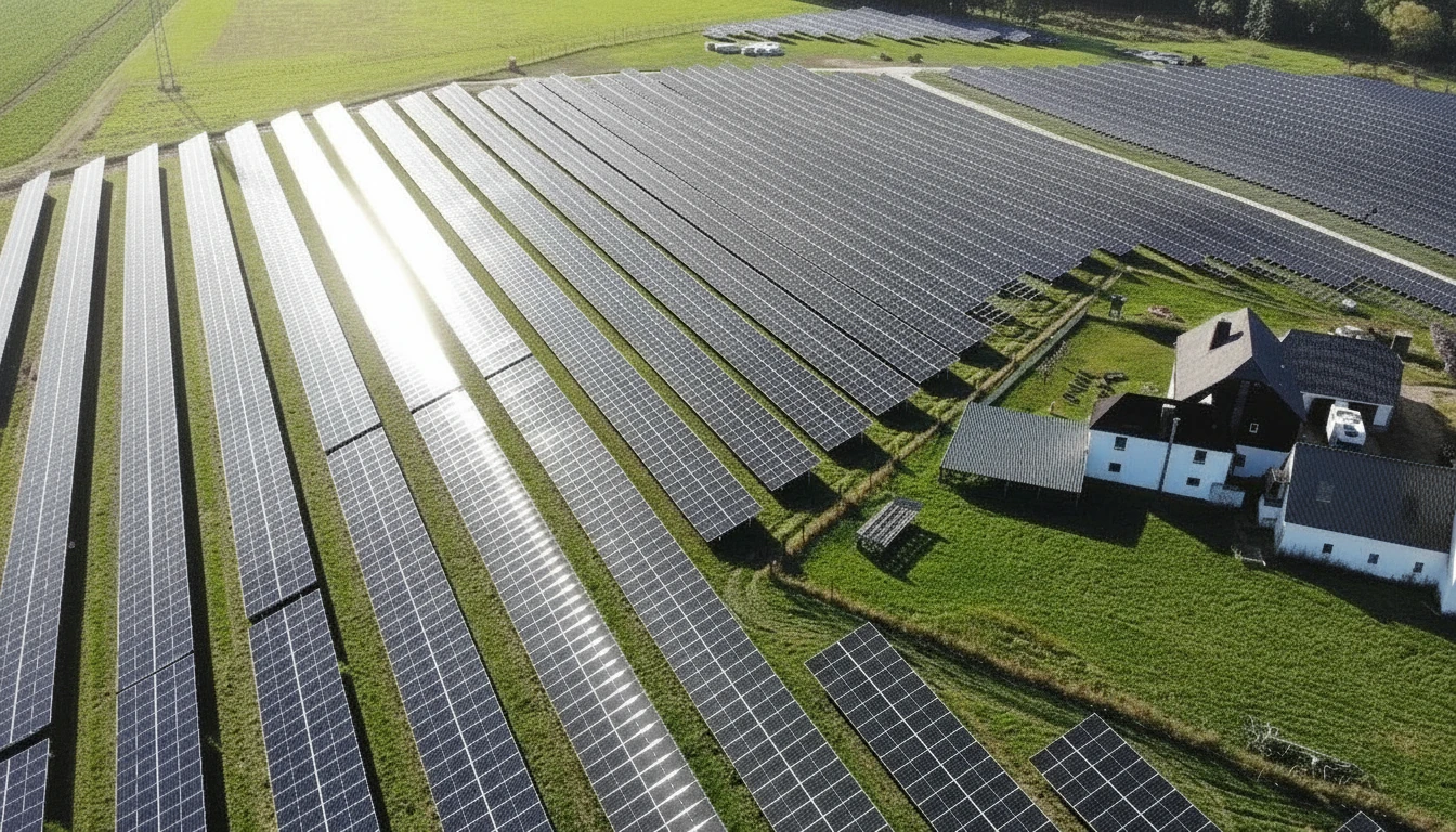 Freiflächen-Solarpark