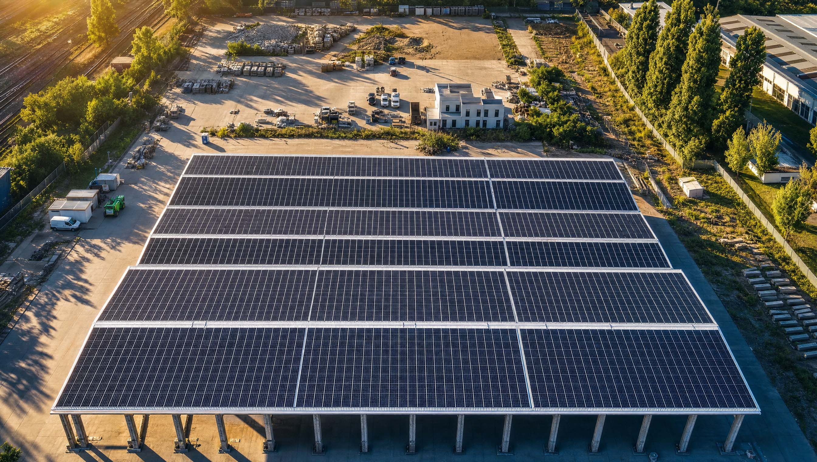 Dachanlage Halle (972,900 kWp)