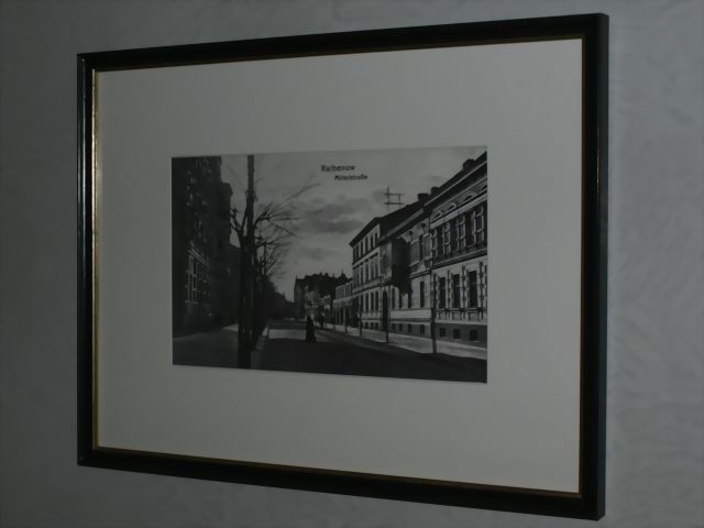 Bilderrahmen mit Passepartouts