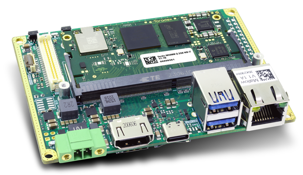 Verdin iMX8M Mini und Mallow Carrier Board