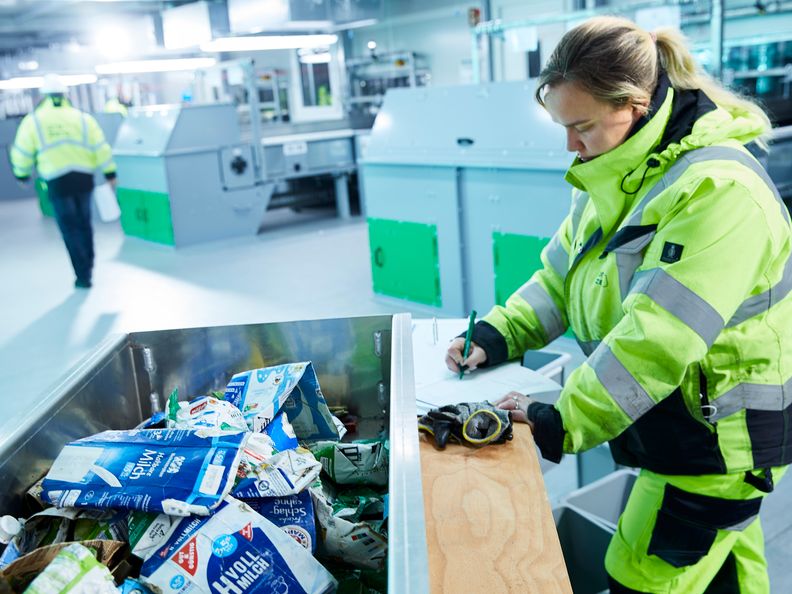Sorting in the processing plant