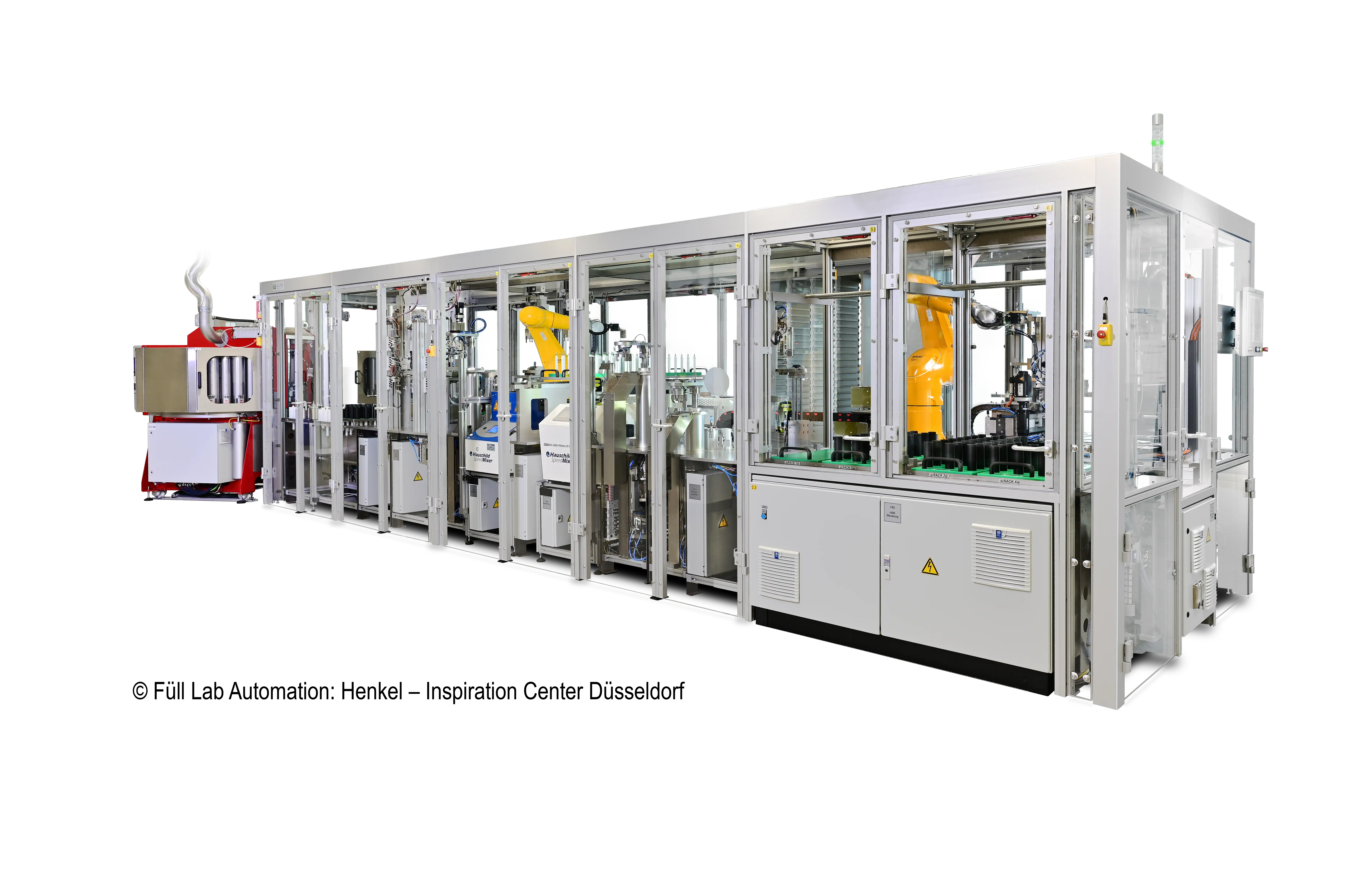 Lab-Automation-System zur automatisierten Formulierung und Applikation von