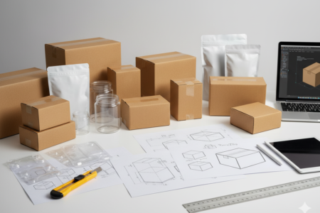 Verpackungsentwicklung: Prototypen und Konstruktion