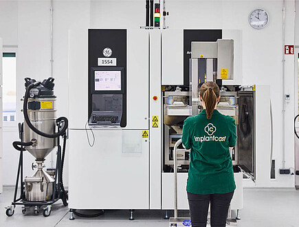 Additiv gefertigte Implantatstruktur (EPORE)