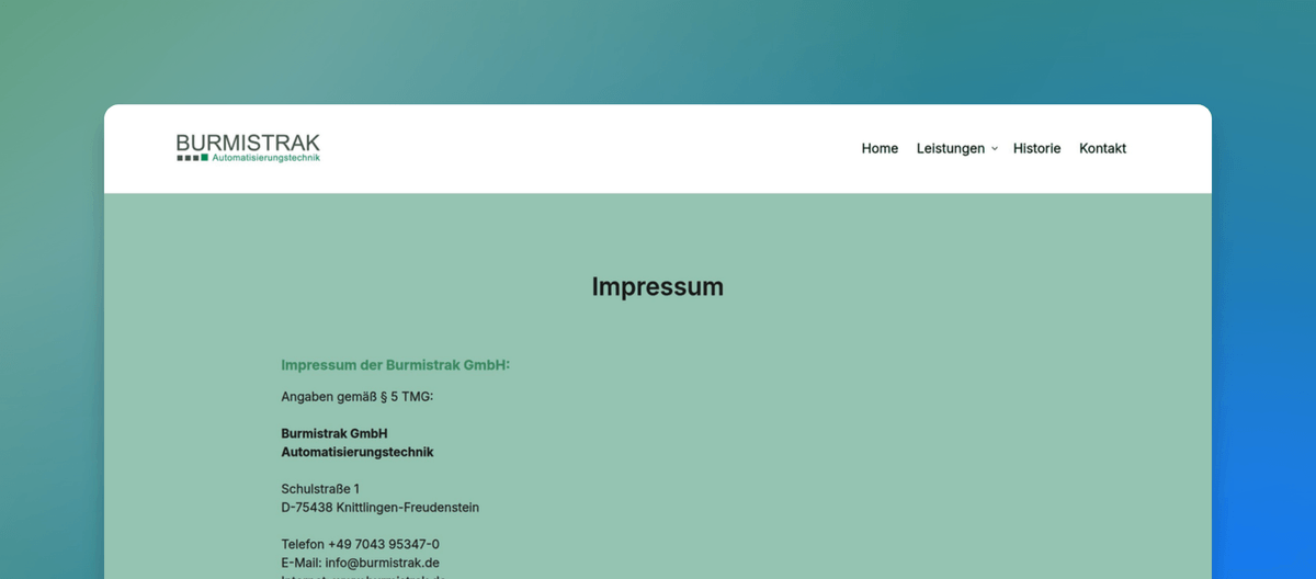 Team Burmistrak GmbH