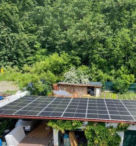 Hybrid-Solaranlage Mannheim