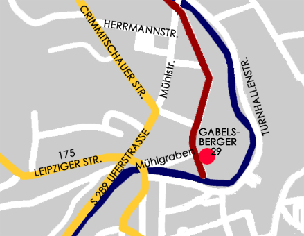 Standort Gabelsbergerstr. an der Pleiße