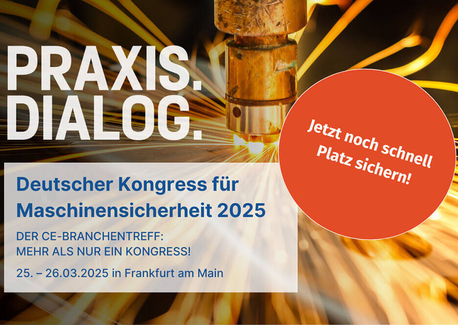Auftritt am Deutschen Kongress für Maschinensicherheit 2025
