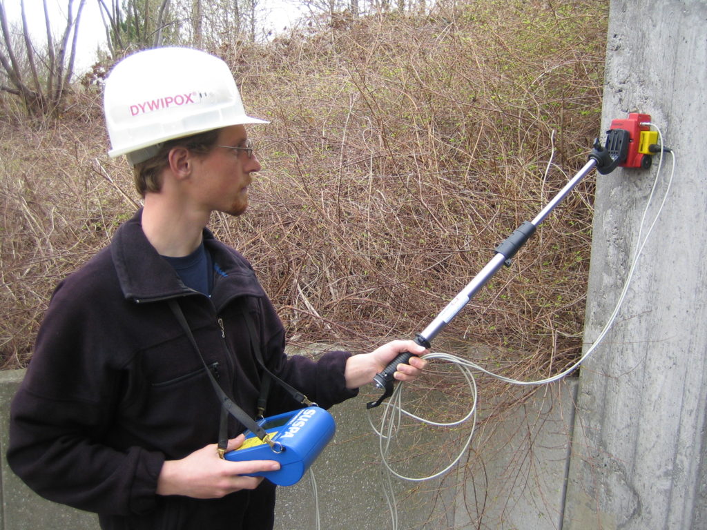 Bauwerksuntersuchung: Betondeckungsmessung