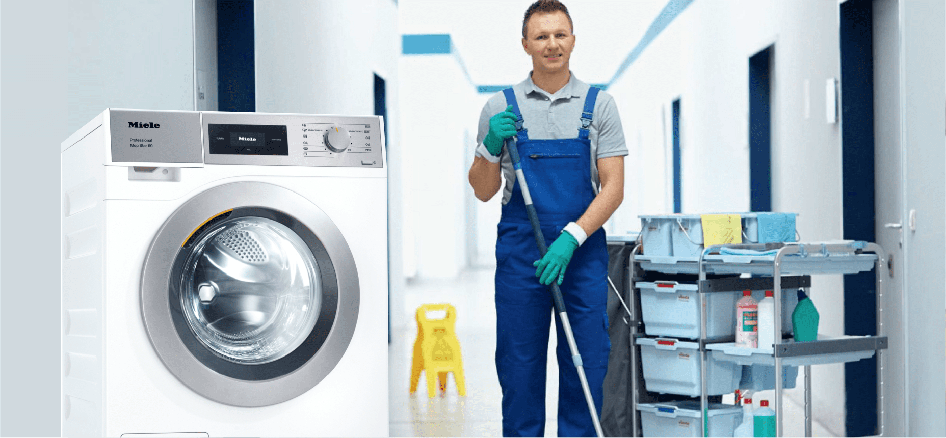 Mopp-Waschmaschine Mopstar