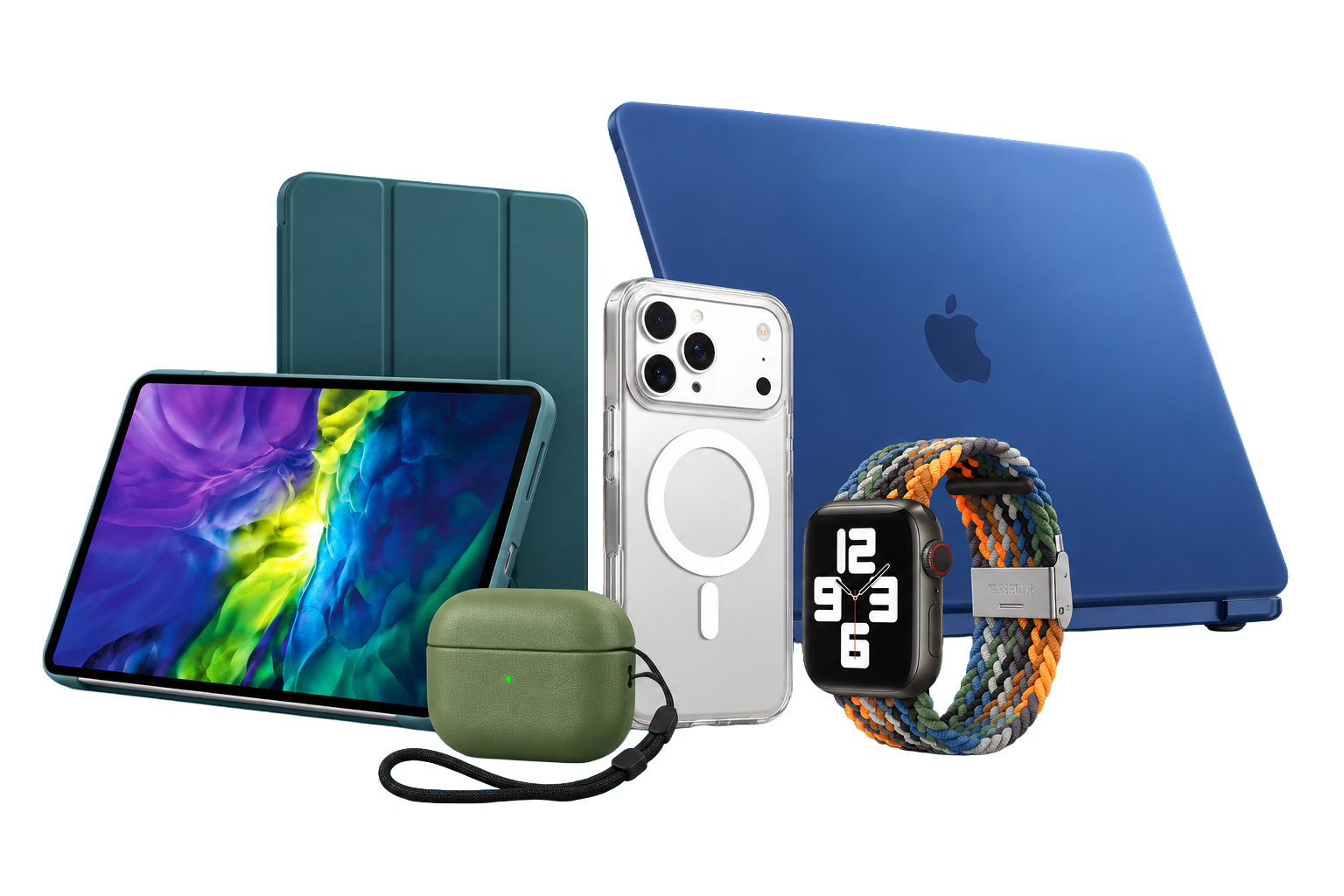 Phone Cases, Tablet Cases and Smartwatch Bands