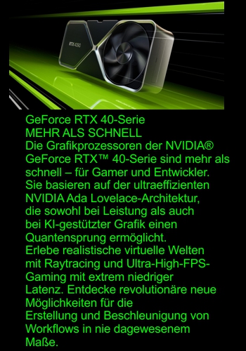 GeForce RTX 40-Serie Grafikkarten