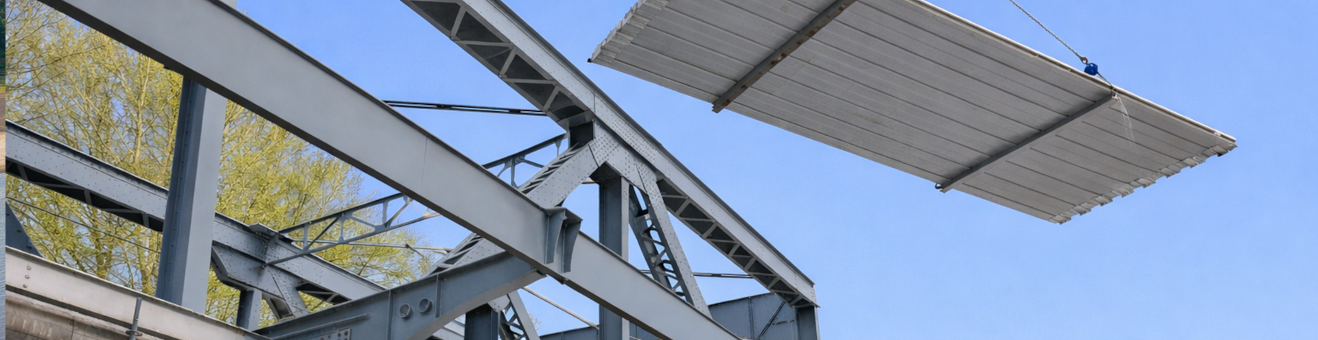 GFK-Konstruktion im Infrastrukturbereich
