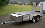 Baumaschinentransport