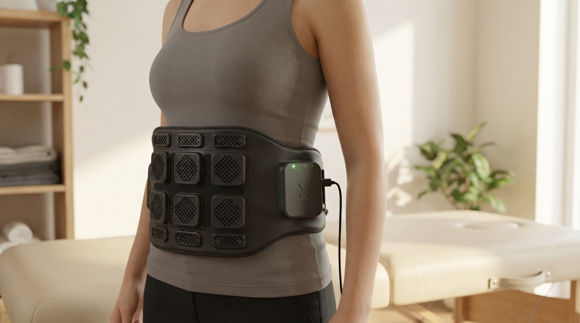 XenoBelt Rumpfgürtel am Patienten