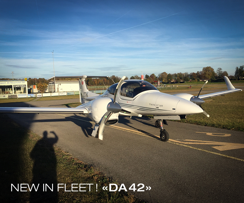Schulflugzeug Diamond DA-42 Twin Star