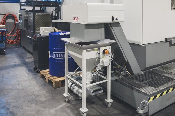 Absaugung CNC-Fräsmaschinen