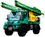 Mercedes-Benz Unimog mit DAMMANN-Aufbauspritze