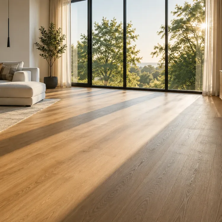 Vinyl-/Designboden in Eiche-Optik