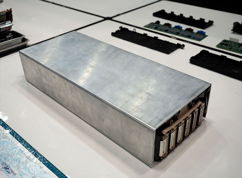 Batteriepack-Produktionslinie