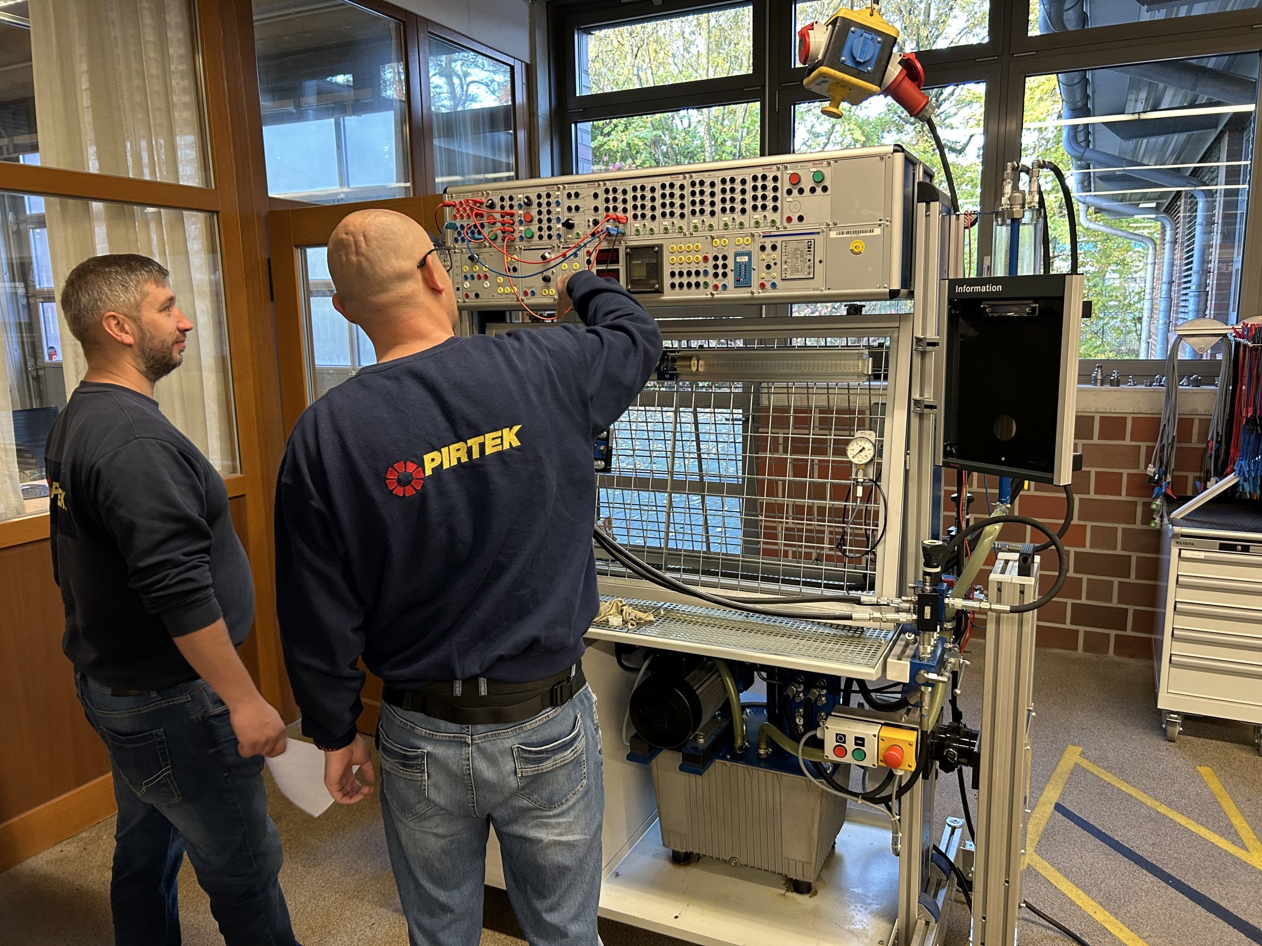 Schulung von Servicetechnikern am Campus Lingen