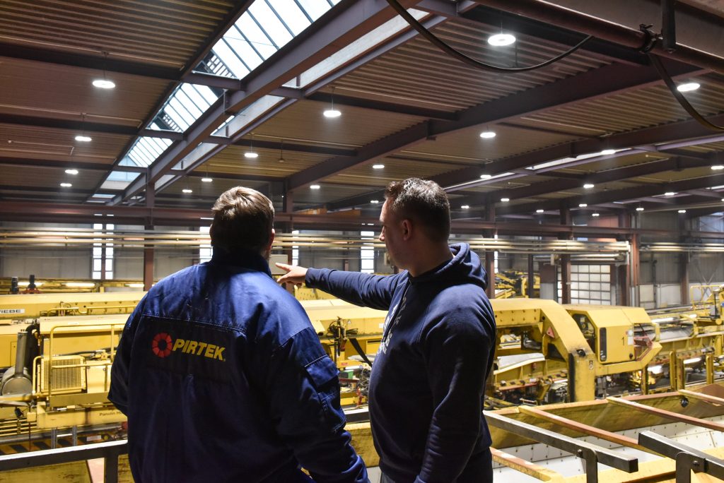 Hydraulikschlauchleitung, vor Ort konfektioniert