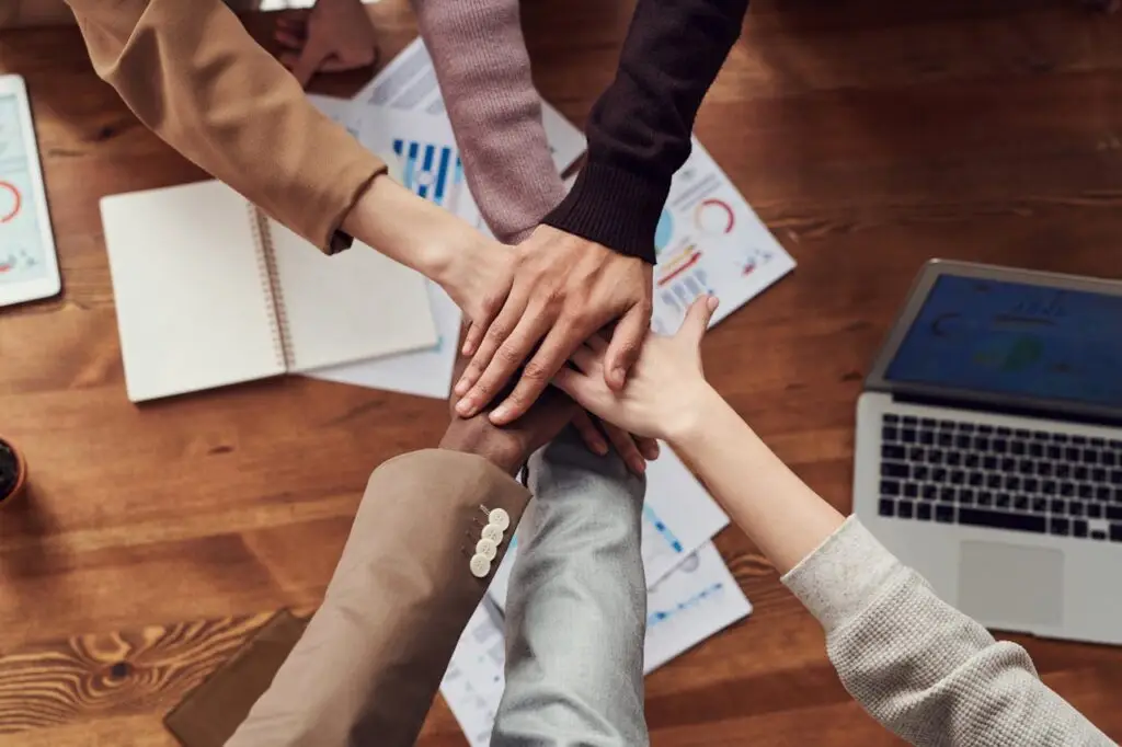 Beratung und Zusammenarbeit im Team