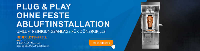 Umluftreinigungsanlage CATE-DSE Slim