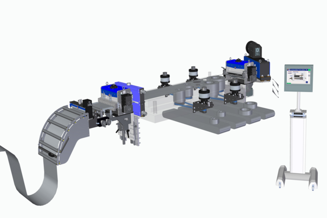 Lamination Line (Stanzpakettierlinie)