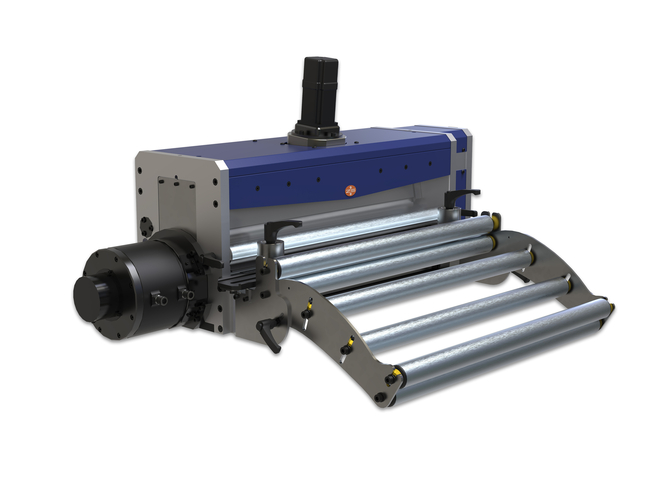 Prototyp eines neuen Vorschubsystems