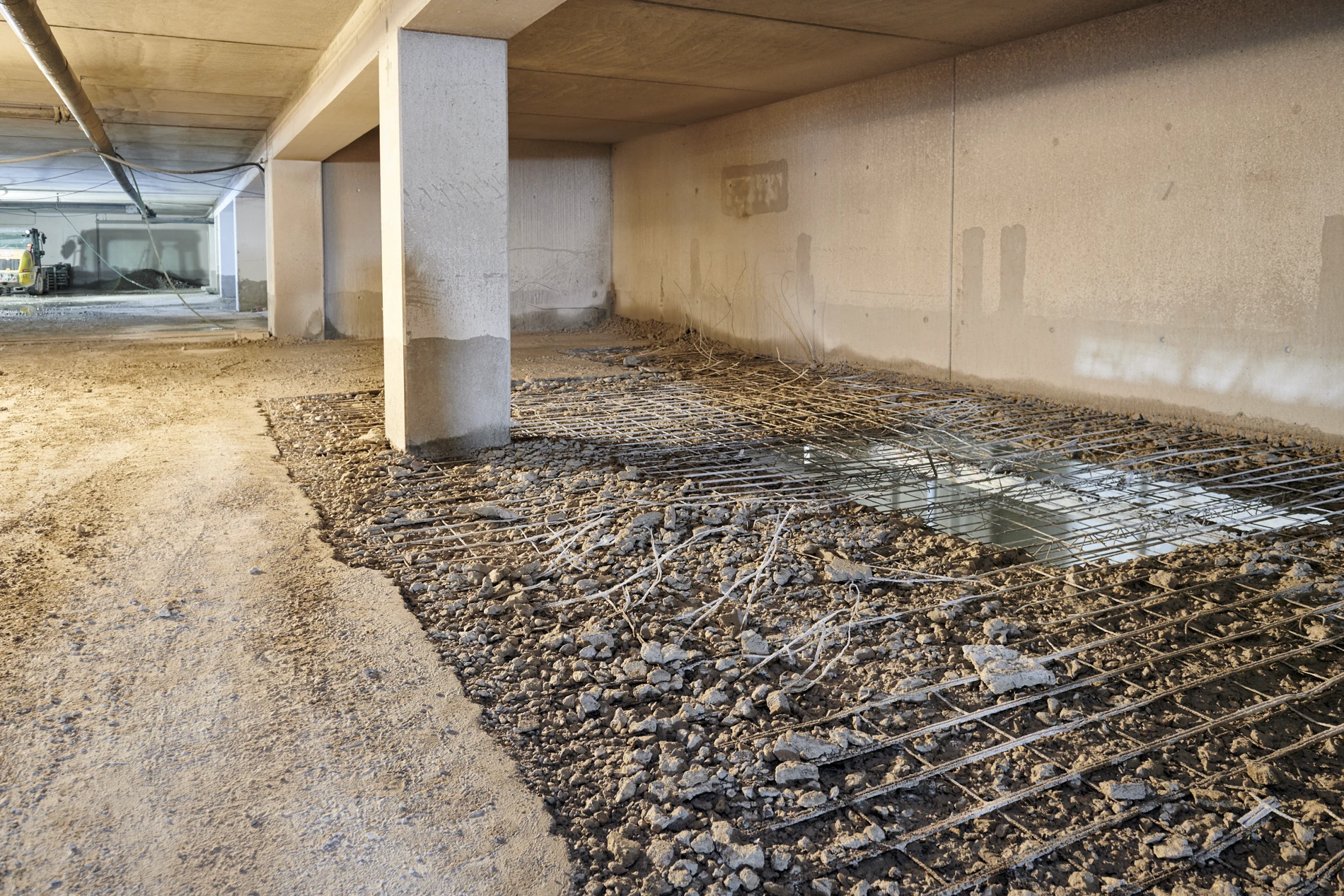 Refurbishment of Kampstraße underground car park, Dortmund