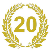 20-jähriges Firmenjubiläum