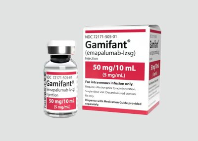 Gamifant (emapalumab-lzsg) 50 mg / 10 mL