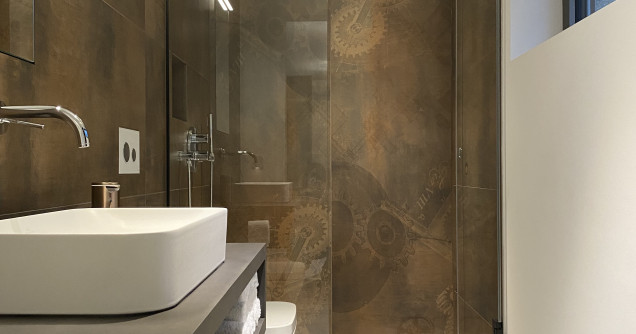 GIGA-Line® Detroit Copper Brown im Objektbereich