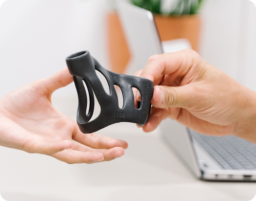 3D-gedrucktes Bauteil
