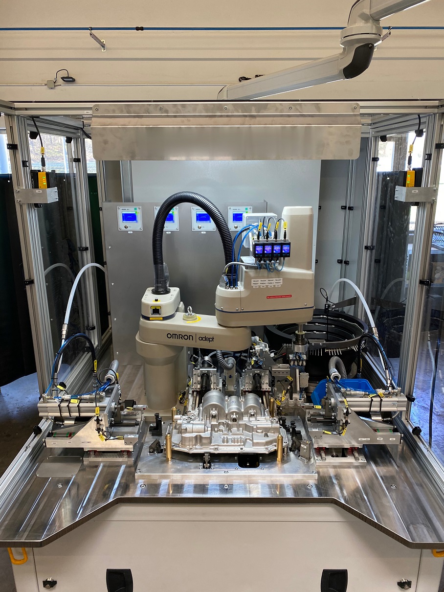 Automatisierte Dichtstopfenmontageanlage