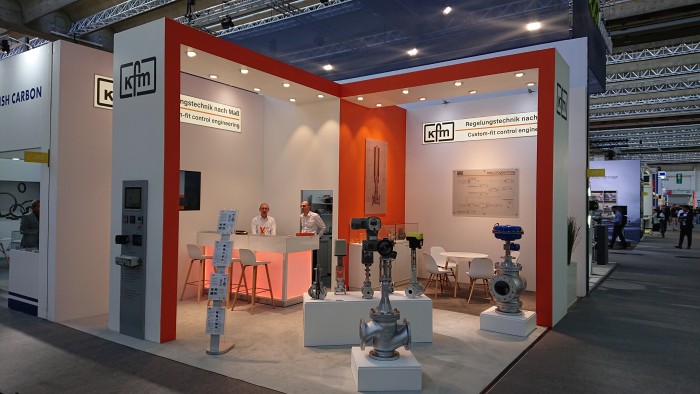 Produktpräsentation auf der Achema 2024