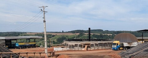 Biogasanlage der Cetric Group in Chapecó, Brasilien