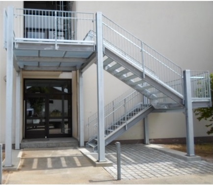 Stahltreppe